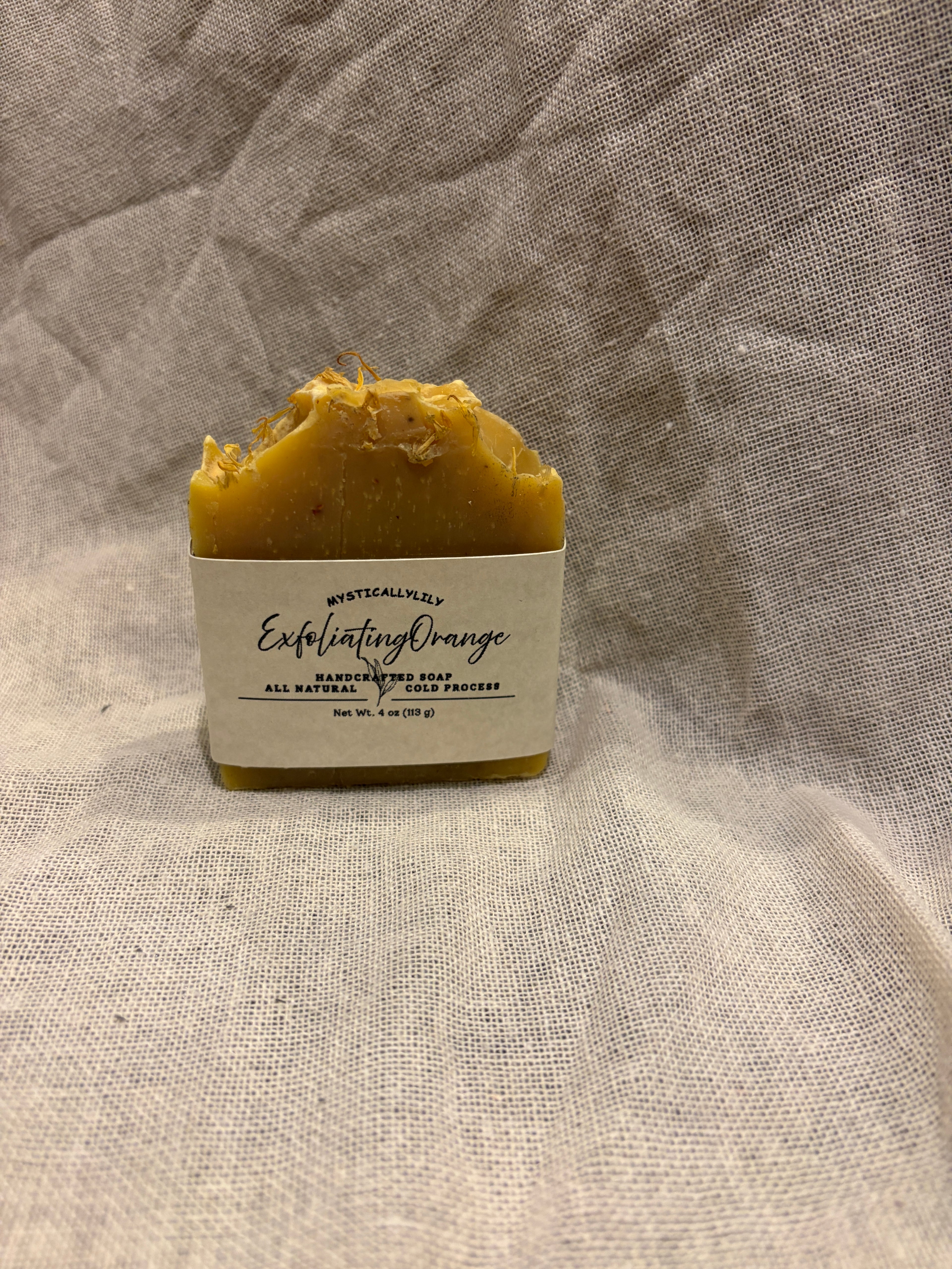 Exfoliating Orange Soap Bar