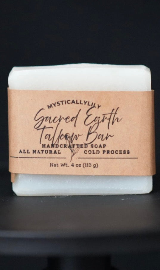 Sacred Earth Tallow Bar Nourishing Handmade Soap